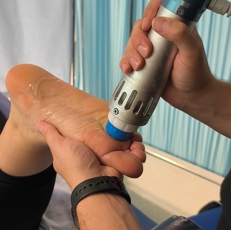 Ondas de choque fisioterapia domicilio Granada